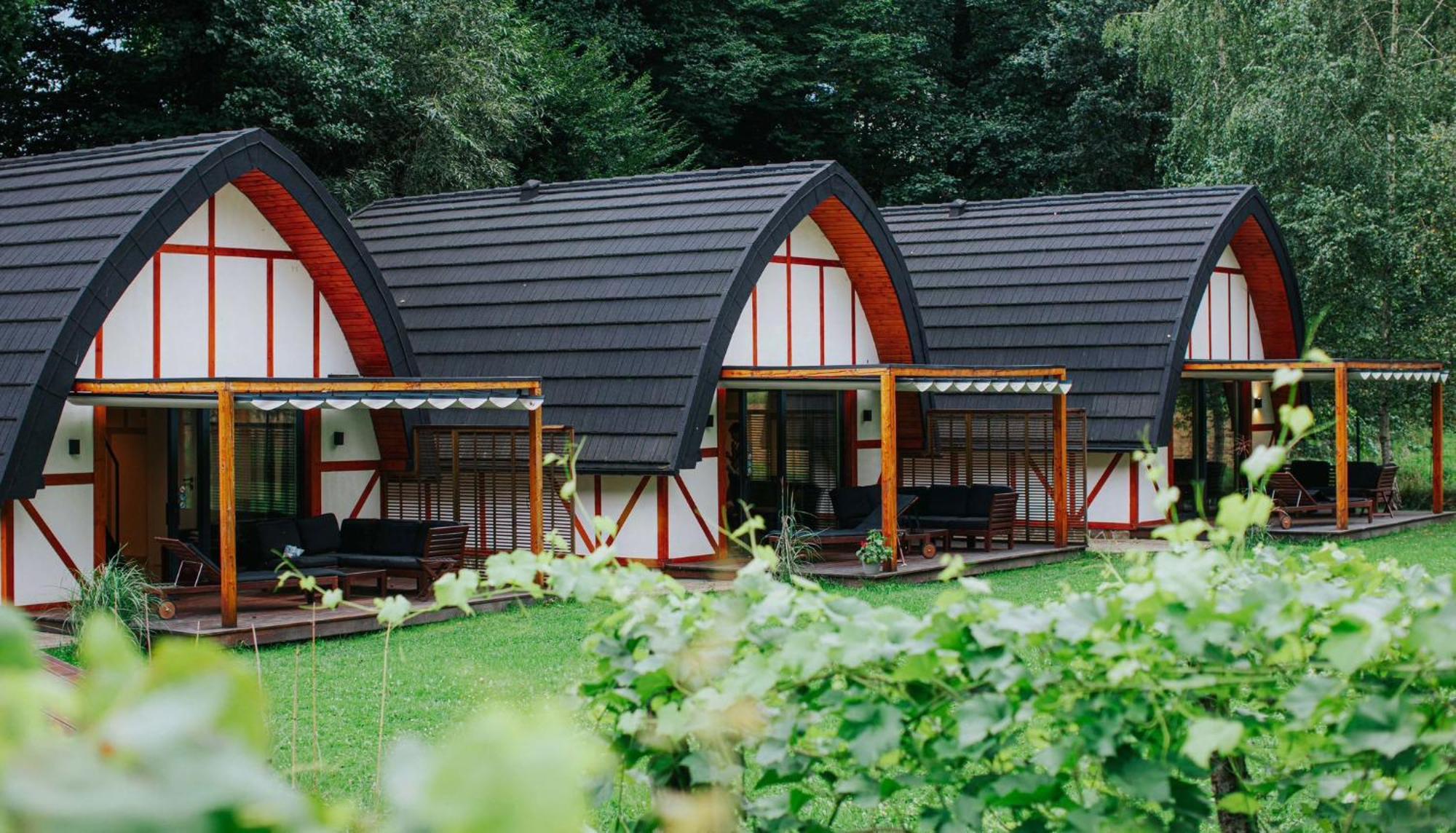Sen I Wino, Domki Na Winnicy Ze Strefa Spa Żywiec Exterior foto
